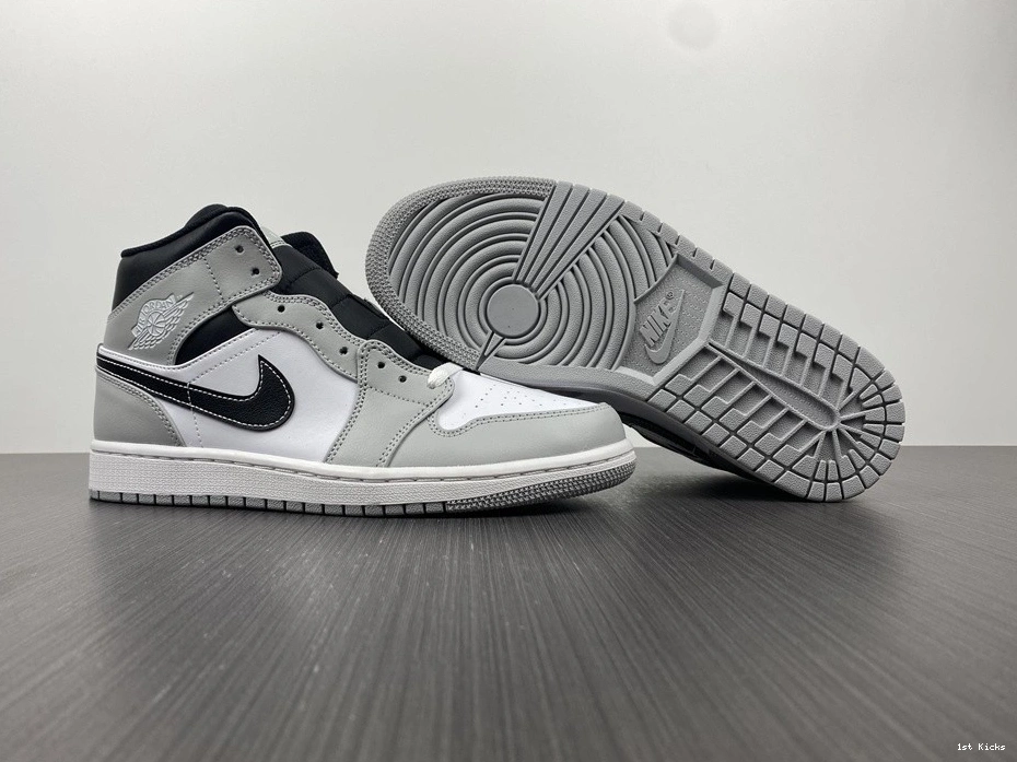 Jordan Smoke 1 Grey 554724-078 Air Mid Light 1115